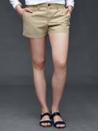 Gap Women Summer Shorts - Iconic Khaki