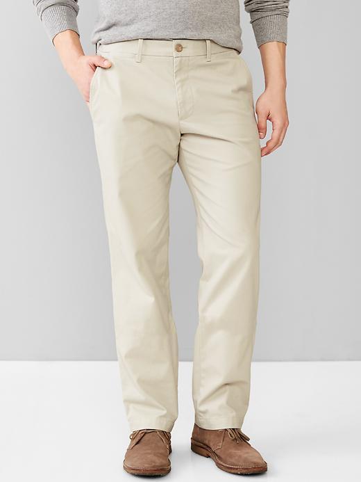 Gap Men The New Khaki Straight Fit - Fresh Praline