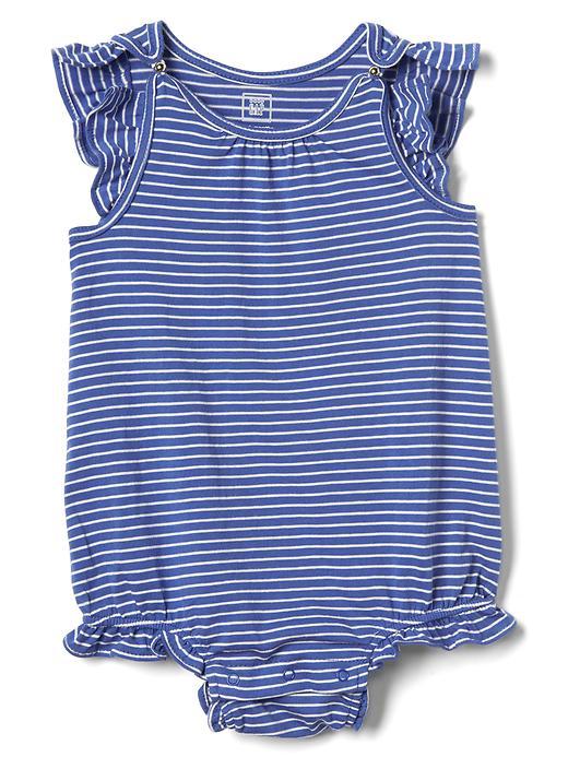 Gap Print Flutter Bubble One Piece - Matisse Blue
