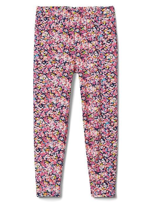 Gap Print Stretch Jersey Capris - Ditsy Floral