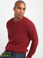 Gap Men Shaker Stitch Crewneck Sweater - Red Maple