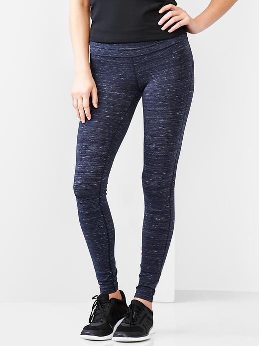 Gap Women Gapfit Gfast Cotton Leggings - Navy