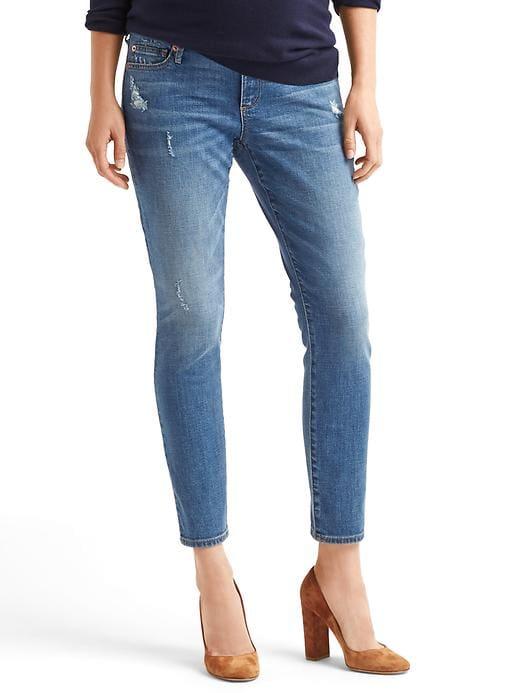Gap Women Authentic 1969 Full Panel True Skinny Jeans - Medium Indigo
