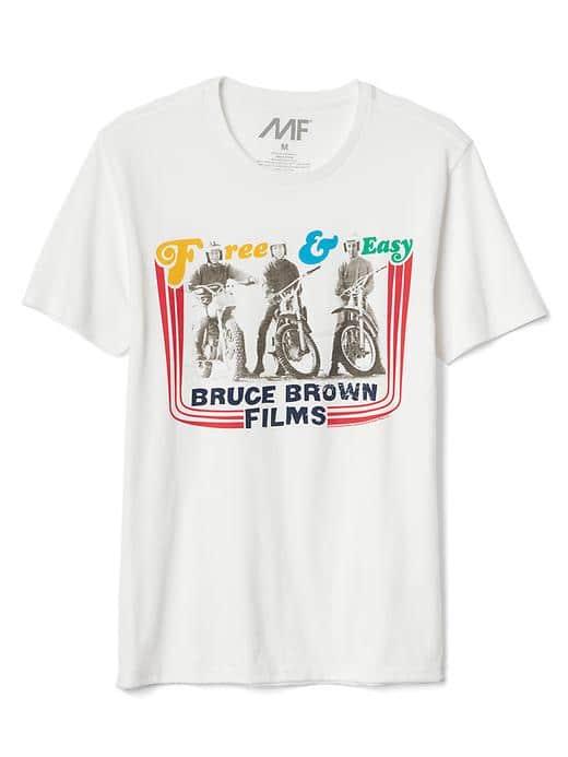 Gap Men Graphic Short Sleeve Tee - Free And Easy