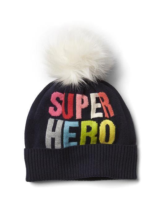 Gap Women Hero Pom Pom Hat - Blue Galaxy
