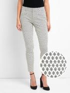 Gap Curvy Skinny Ankle Pants - Marino Print