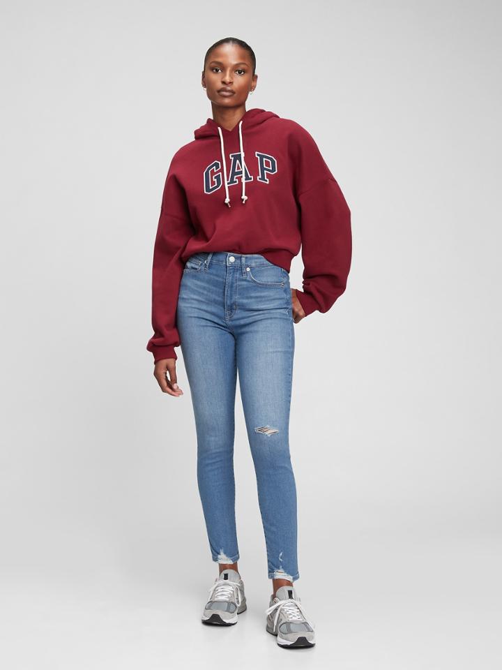 Sky High True Skinny Ankle Jeans With Washwell
