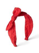 Gap Knot Scarf Headband - Pepper Red