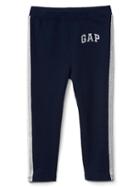 Gap Shimmer Logo Soft Terry Leggings - Blue Galaxy