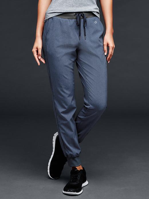 Gap Studio Heathered Joggers - Navy Heather