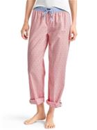 Gap Women Print Sleep Pants - Dot Stripe Pink