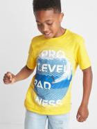 Gap Graphic Short Sleeve Slub Tee - Yellow Jacket