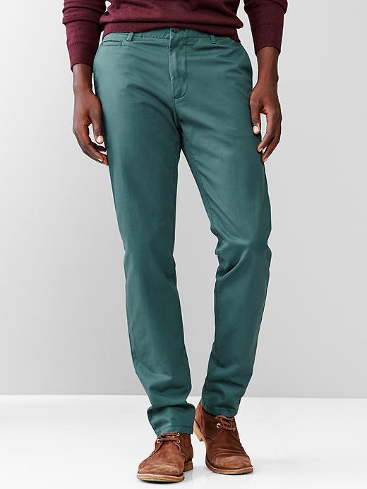 Gap Men Lived In Skinny Khaki - Blue