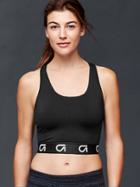 Gap Reversible Crop Top - True Black
