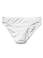 Gap Women Stretch Cotton Bikini - White