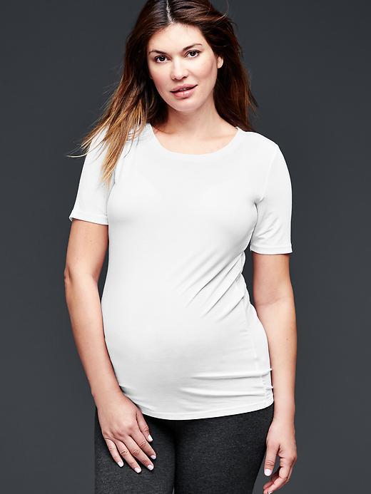 Gap Women Pure Body Modal Sleep Top - White