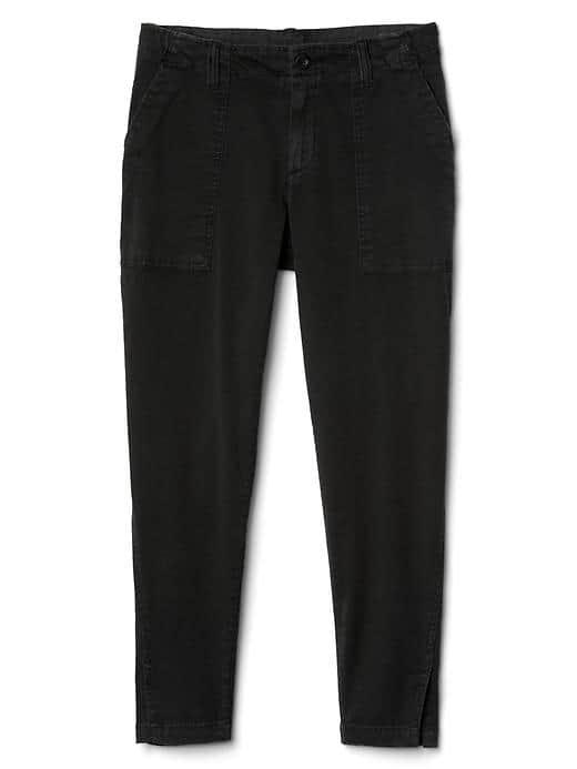 Gap Women Girlfriend Utility Chinos - Moonless Night