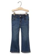 Gap 1969 Superdenim High Stretch Skinny Flare Jeans - Medium Indigo