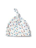 Gap Sprinkles Knot Hat - New Off White