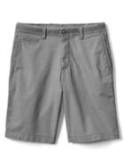 Gap Men Vintage Wash Stretch Shorts 10 - Shadow