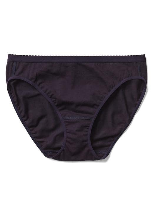 Gap Women High Cut Logo Bikini - Dark Indigo