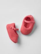 Gap Knit Mary Janes - Sugar Coral