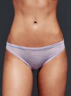 Gap Women Breathe Bikini - Peach Stripe