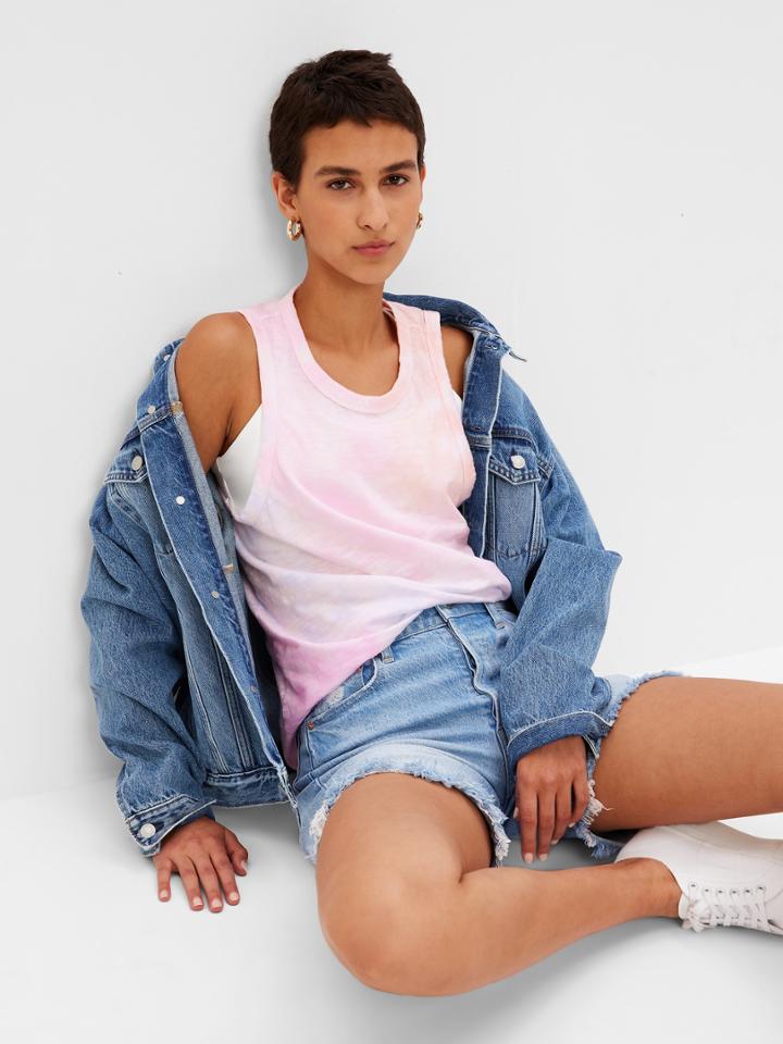 100% Organic Cotton Slub Tank Top