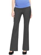 Gap Full Panel Perfect Trouser Plaid Pants - Gray