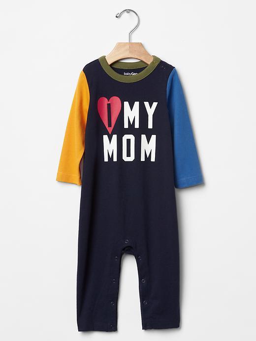 Gap Family Love Colorblock One Piece - Dark Night