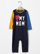 Gap Family Love Colorblock One Piece - Dark Night