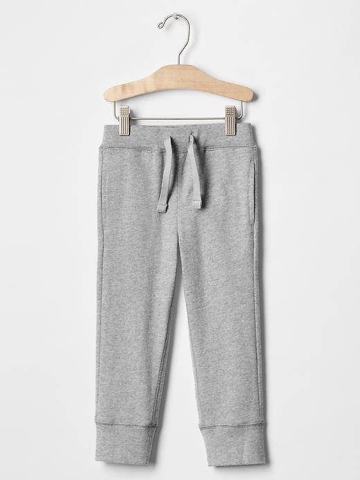 Gap Jersey Jogger Pants - Grey Heather