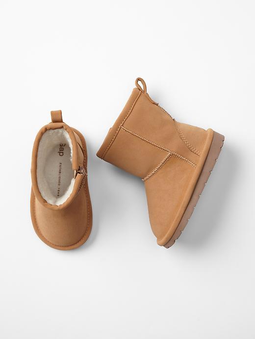 Gap Sherpa Boots - New Cognac