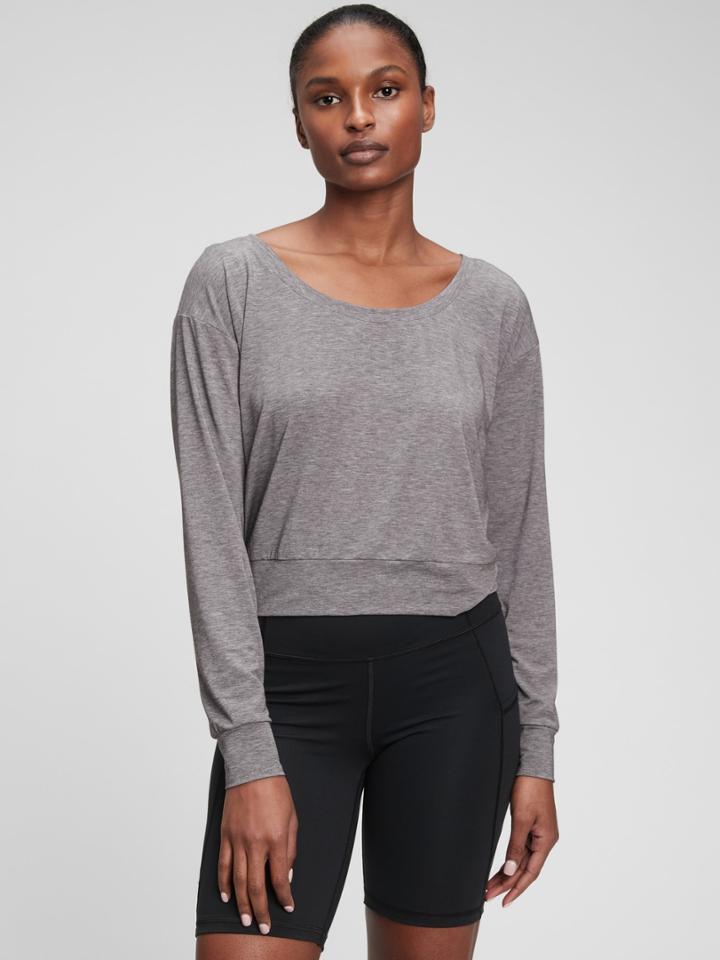 Gapfit Breathe Cropped T-shirt