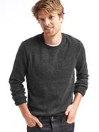 Gap Men Cozy Roll Neck Sweater - Charcoal