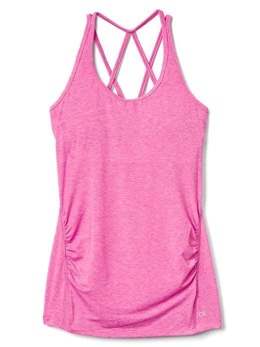 Gap Women Gapmaternity Breathe Strappy Shelf Tank - Happy Pink