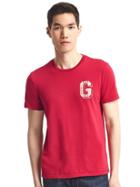 Gap Men Chest G Logo Tee - Lasalle Red