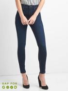 Gap Women Super High Rise Sculpt True Skinny Jeans - Dark Indigo