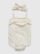 Baby Ruffle Bubble Shorty Set