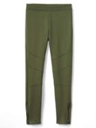 Gap Ankle Zip Moto Pants - Army Jacket Green