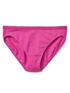 Gap Women High Cut Logo Bikini - Royal Fuchsia