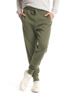 Gap Men French Rib Knit Joggers - Black Moss
