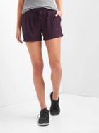 Gap Women Gapfit Pleated Shorts - New Vineyard
