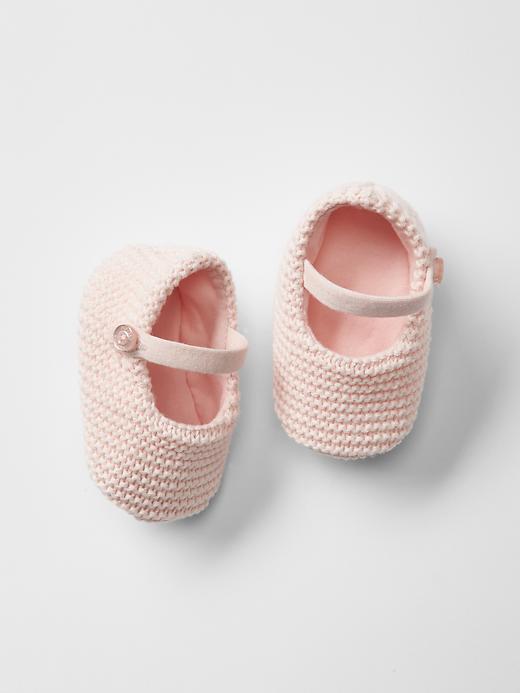 Gap Knit Mary Janes - Milkshake Pink