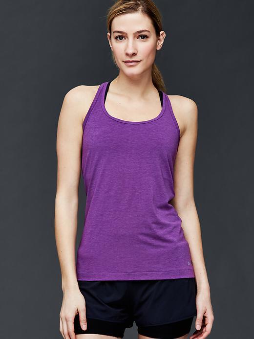 Gap Women Gapfit Breathe Racerback Tank - Royal Purple