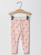 Gap Rainbow Banded Pants - Pink Cameo