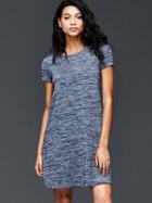 Gap Snit T Shirt Dress - Comet Blue