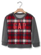 Gap Babygap + Pendleton Pullover Sweatshirt - Modern Red