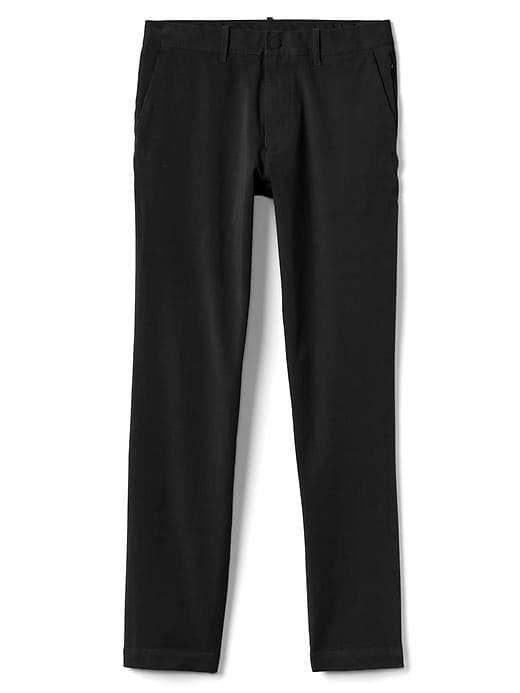 Gap Men Slim Fit Ultimate Khakis Bi Stretch - Black