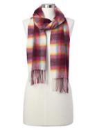 Gap Women X Pendleton Fringe Scarf - Frostbitten Blue